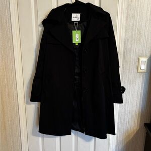 Sam Edelman Black Trench Coat